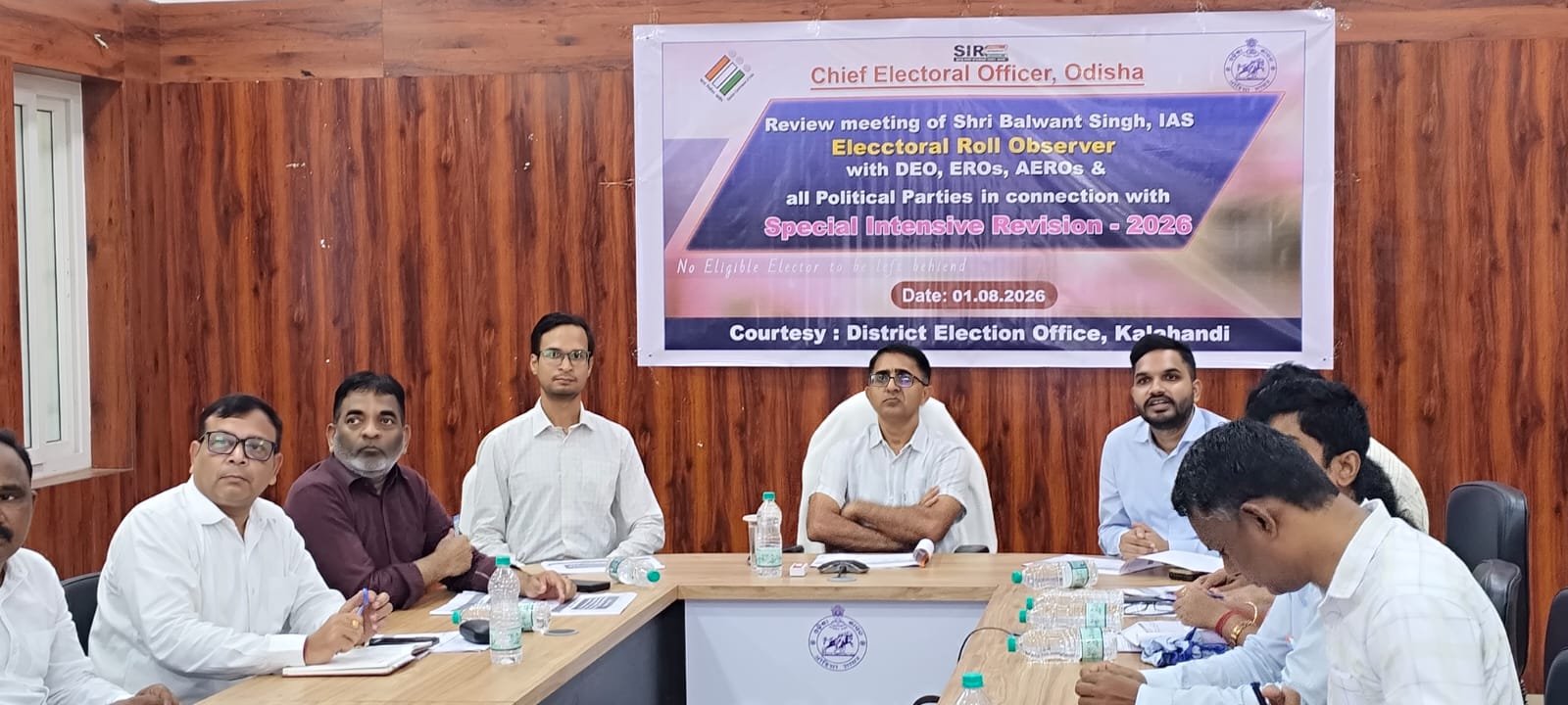 SIR-୨୦୨୬କୁ ନେଇ କଳାହାଣ୍ଡିରେ ବଡ଼ କସରତ: ୧୪୧୩ରୁ ୧୭୦୫କୁ ବଢ଼ିଲା ପୋଲିଂ ବୁଥ୍, ସେପ୍ଟେମ୍ବର ୨୧ରେ ଚୂଡ଼ାନ୍ତ ଭୋଟର ତାଲିକା