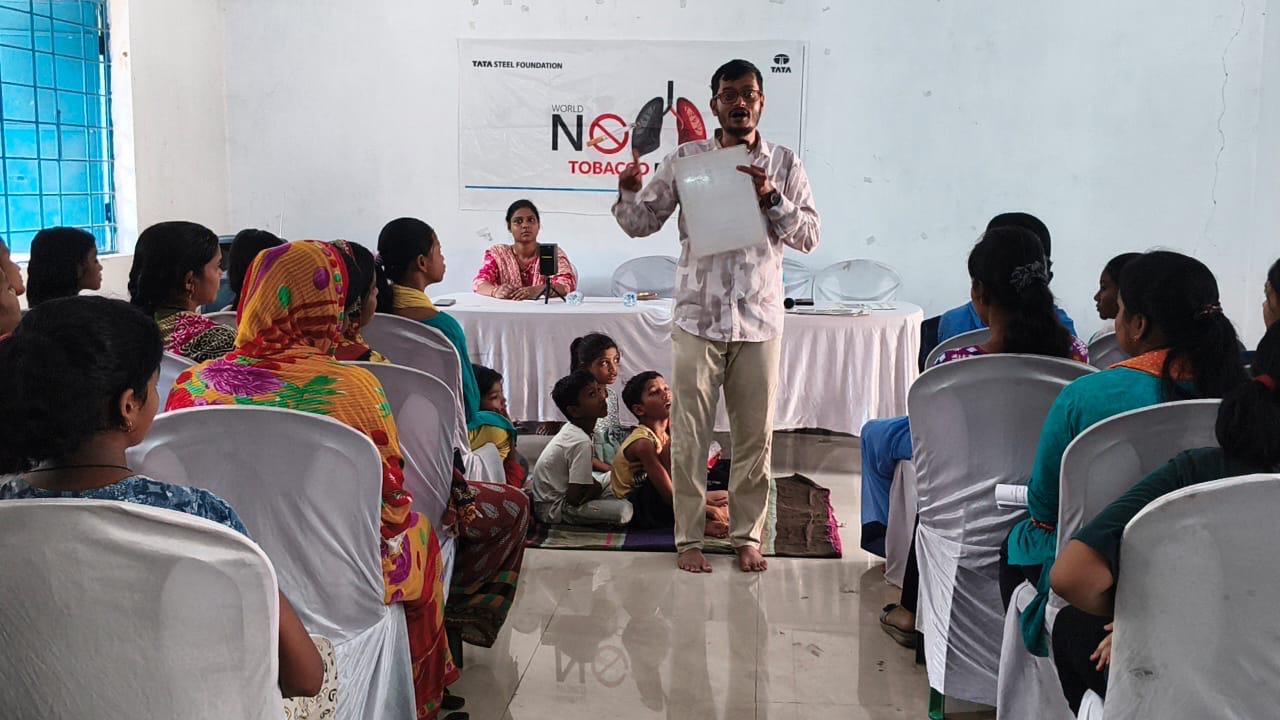 World No Tobacco Day: Tata Steel Foundation Organizes Special Campaign for a Tobacco-Free Future