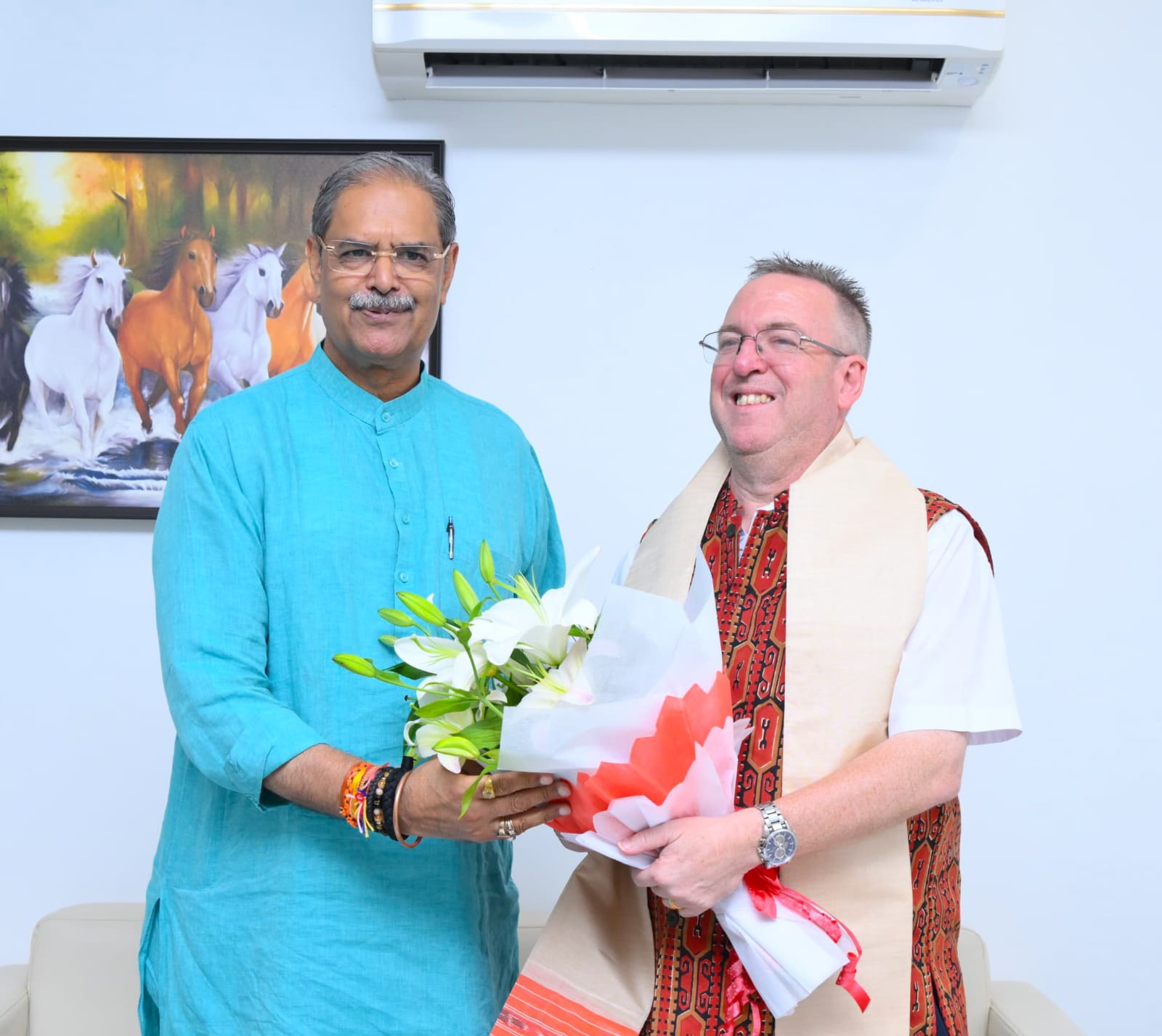 British Deputy High Commissioner Calls on Hon’ble Deputy Chief Minister Shri K V Singh Deo to Discuss UK-Odisha Partnership