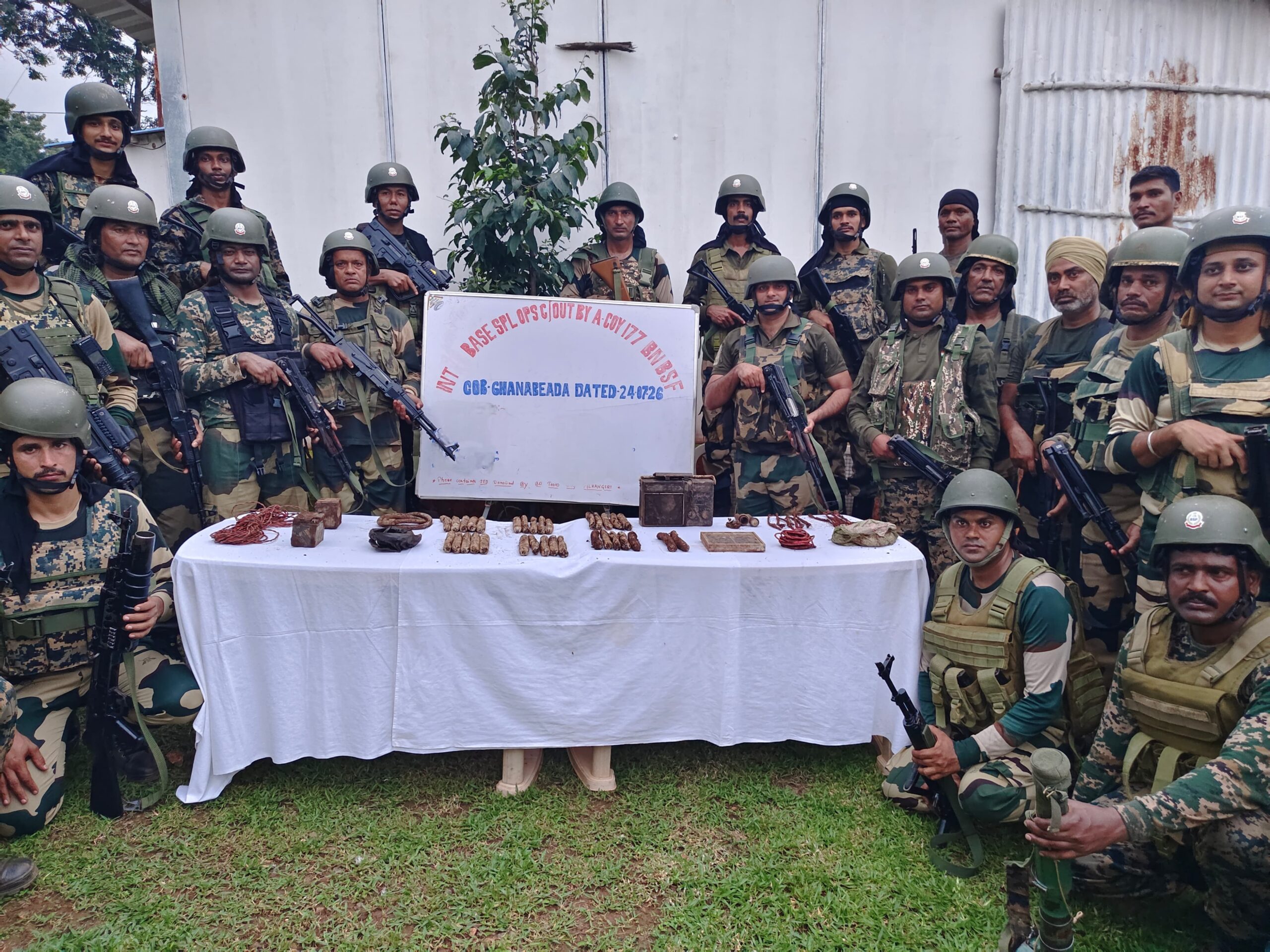 Major Maoist Dump Busted in Swabhiman Anchal: Huge Cache of Explosives Seized